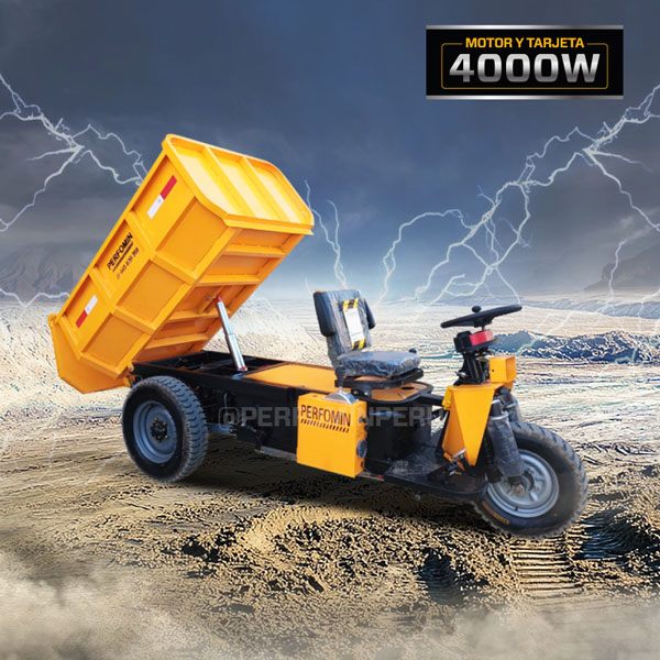 Mini Dumper Eléctrico - 2 TN 4000 W (SE) - Perfomin