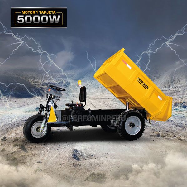 Mini Dumper Eléctrico - EK 2,5 TN - Perfomin