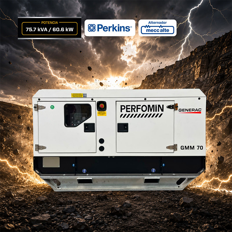 Grupo Electrógeno Generac GMM 70